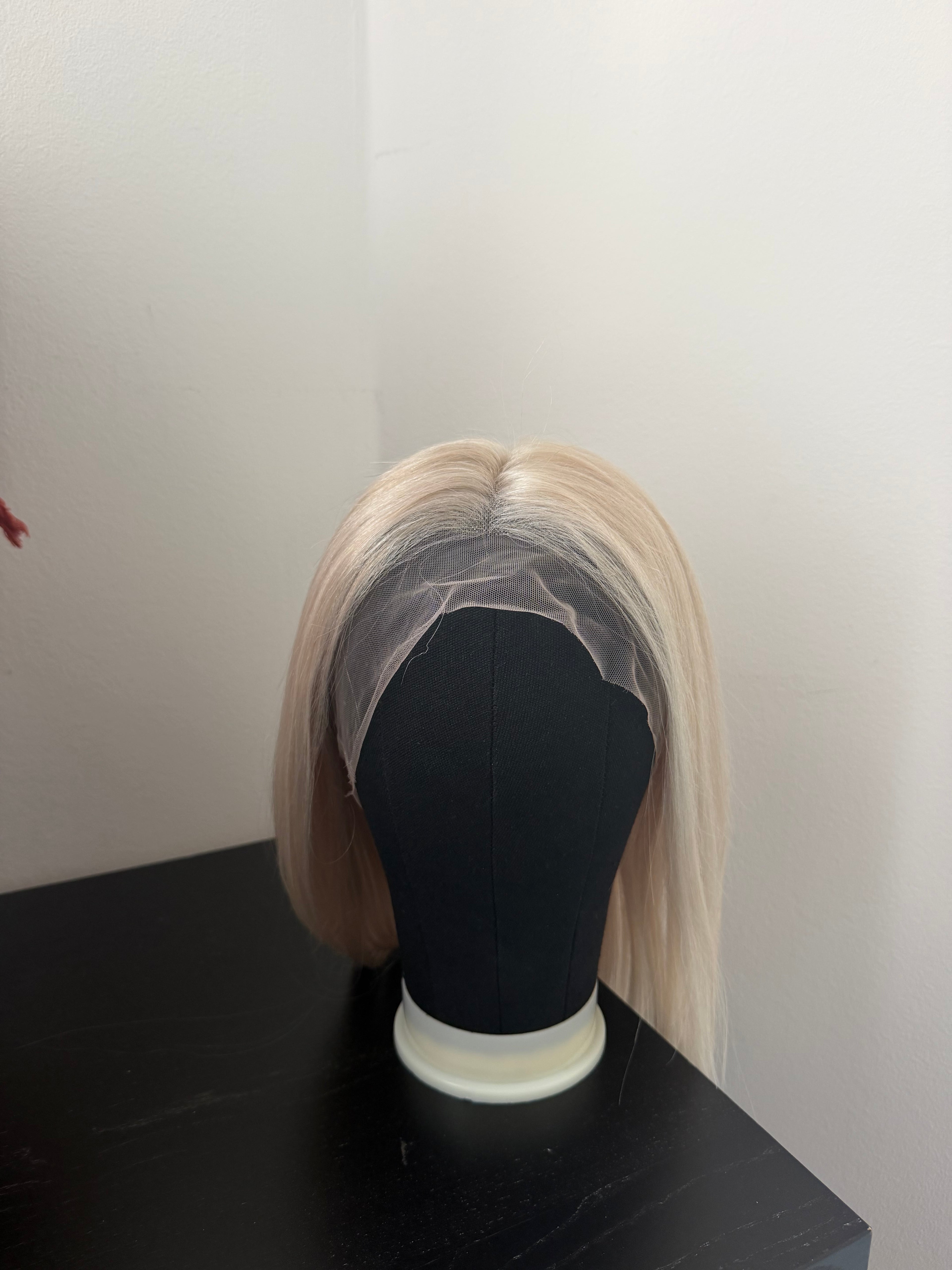The blonde one
