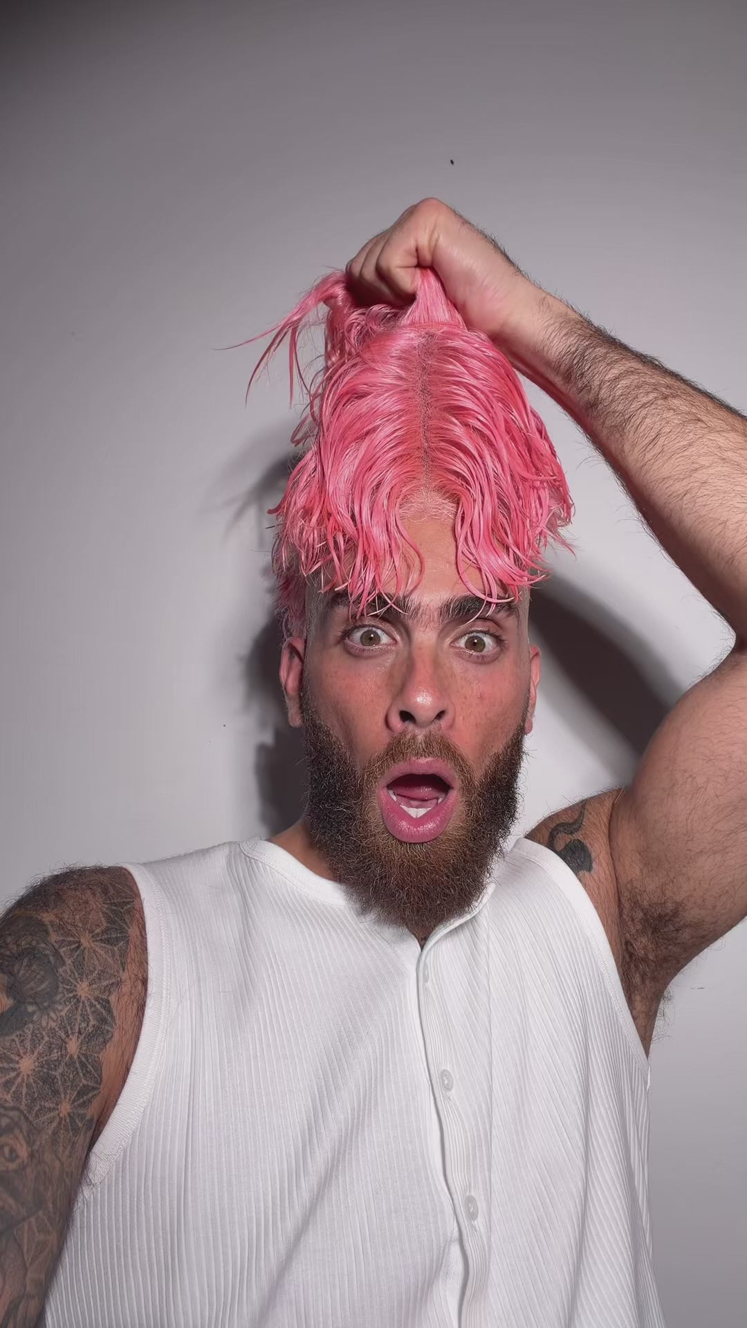PINK WIG